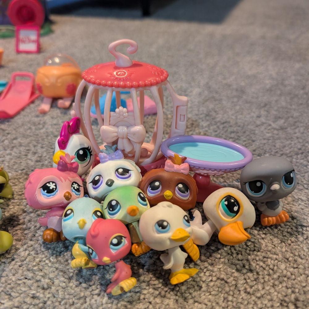 Colorful Animal Figurine Set